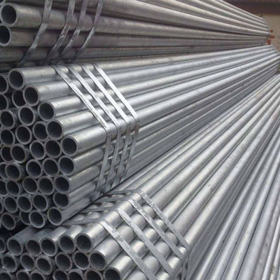 0.4mm-26mm Hot Dip Galvanized Round Steel Gi Pipe ทนทานต่อการกัดกร่อน