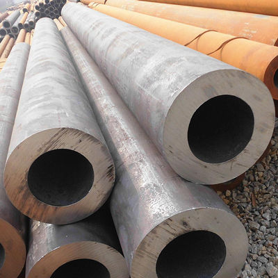 ท่อเหล็กคาร์บอนไร้สาย API 5l / ASTM A53 / ASTM 252 / API 5CT การทาสีดํา