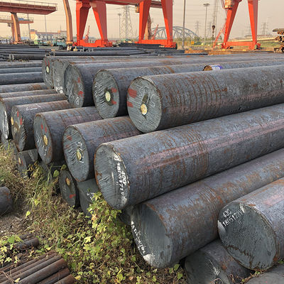 40cr Ck45 16mn เหล็กคาร์บอนม้วนร้อน สายกลม 70000 Psi