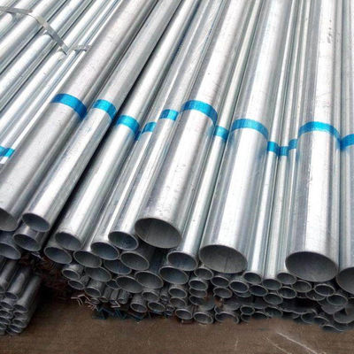 BS 1387 ท่อเหล็กเหล็กกระปุก 40-60g/M2 ERW ท่อเหล็ก