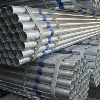 BS 1387 ASTM A53 ท่อเหล็กเหล็กเหล็กเหล็กเหล็กเหล็ก Gi ท่อสกอฟฟอลดิ้ง สีสนิค 40-600 กรัม/เมตร2