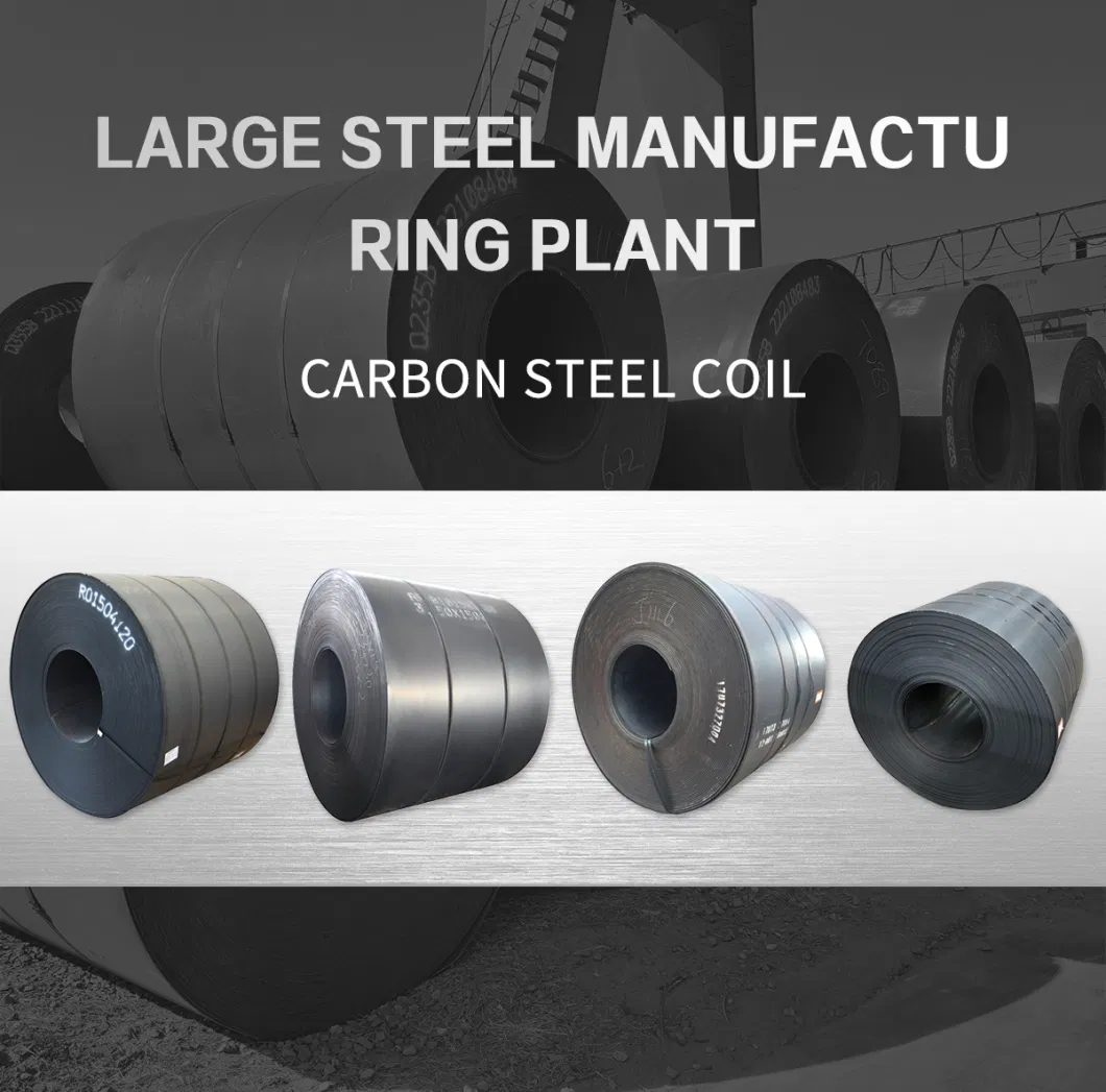 Steel Coil Type and Container Plate Application Galvanized Sheet Metal Roll / Hot Rolled Q195 Q235 Carbon Steel Coils Price Per Kg